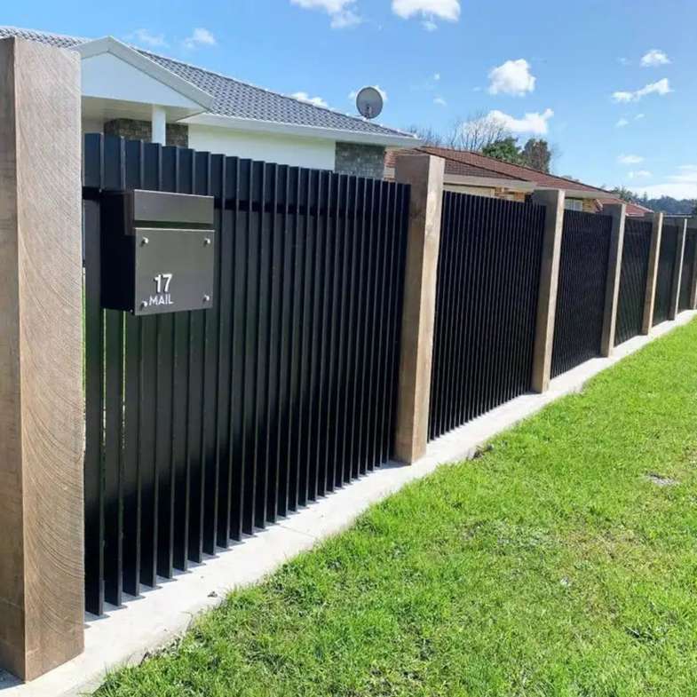 Black Batten Fencing